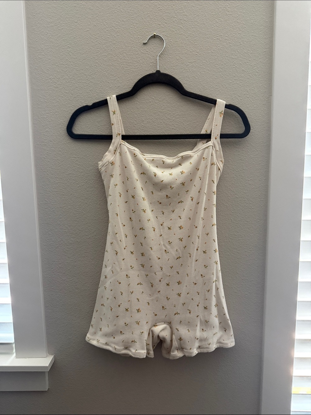 SKIMS Floral Cotton Sleep Romper